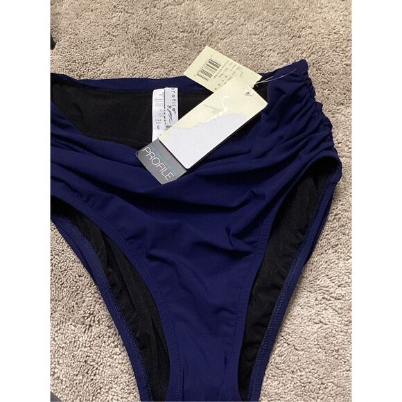 New. La Blanca & Gottex navy bikini. 6. Retails $169 - Picture 9 of 10